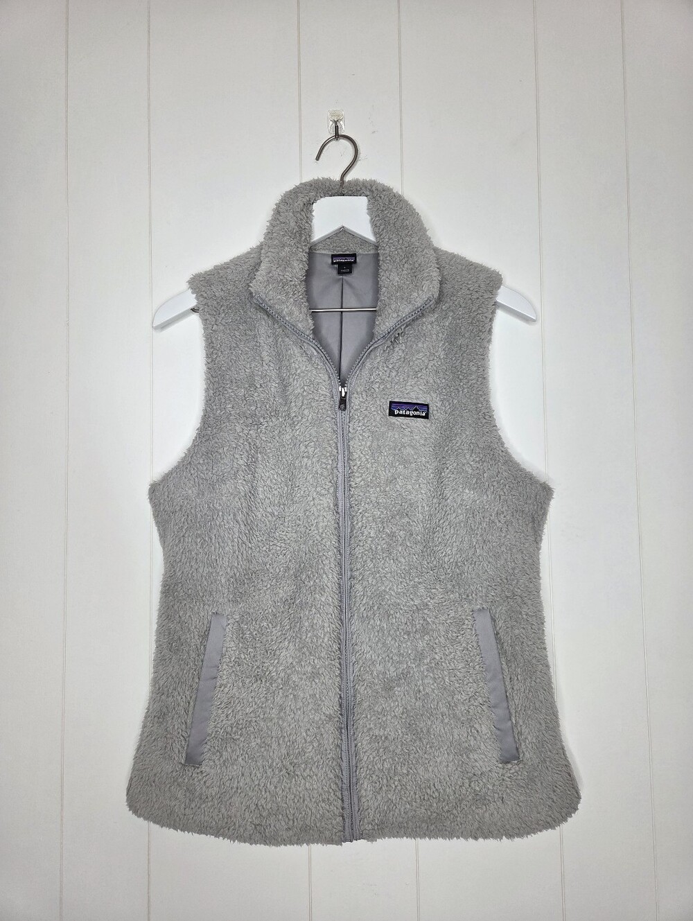 Patagonia Women's Drifter Grey Los Gatos Vest Size Large